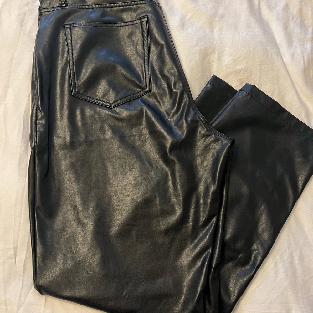 Abercrombie leather pant